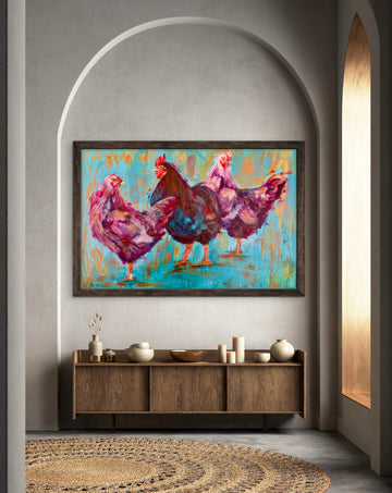 The fowl play Trio Original Artwork