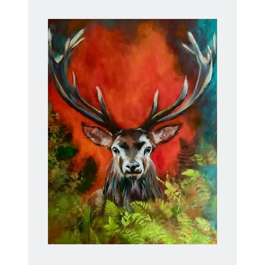Regal Roamer Wildlife Print