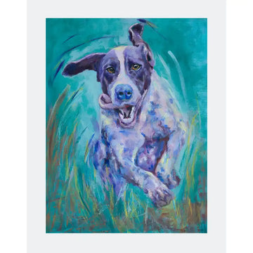 Grace In Motion  Pet Print