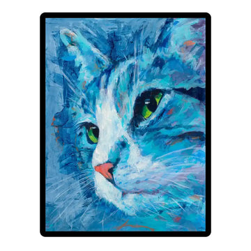 Still watching you Framed Ceramic Tile 10”x 8”