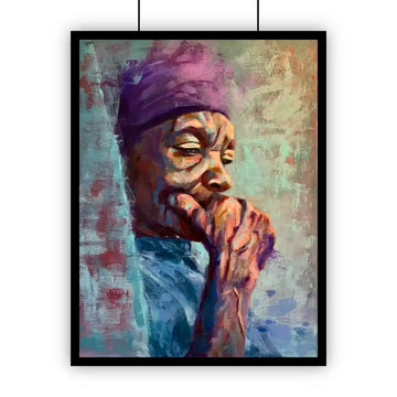 In Deep Thought   Original Artwork