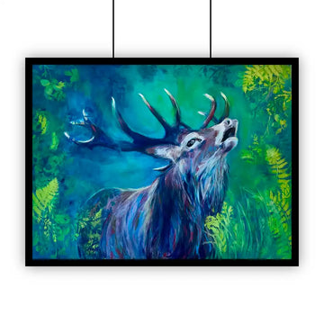 In a rut Original Artwork