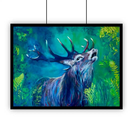 In a rut Original Artwork