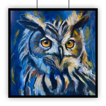 Owl original artwork