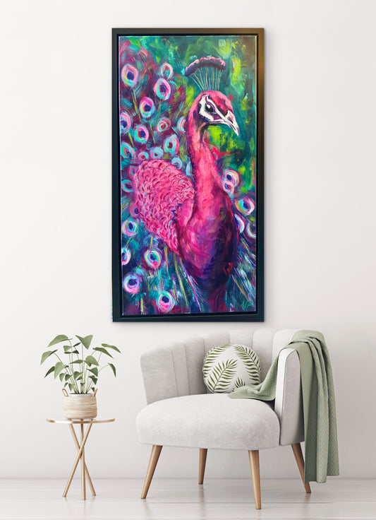 Magenta Majesty Original Artwork