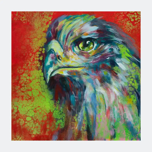 Eye Of The Eagle Wildlife Print