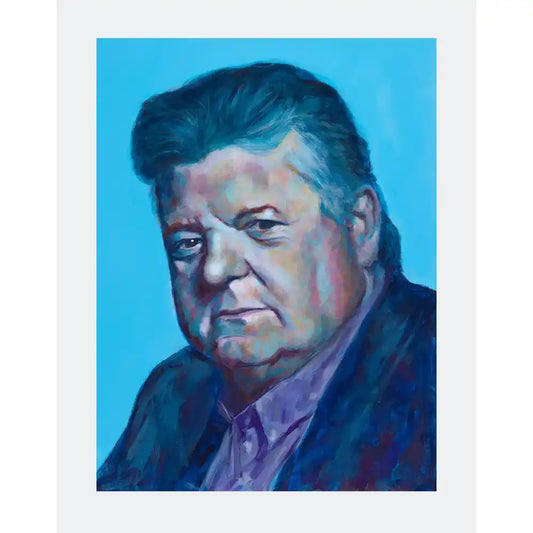 Robbie Coltrane Portrait Print
