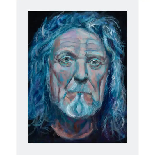 Robert Plant Portrait Print
