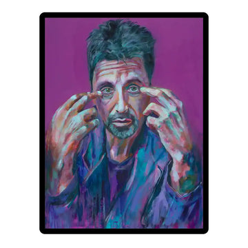 Al Pacino Framed Ceramic Tile 12” x 8”