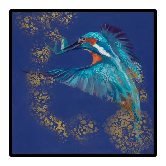 Catch Of The Day Framed Ceramic Tile 8” x 8”