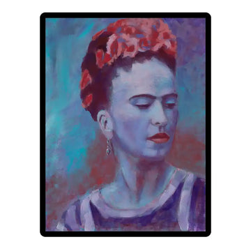 Frida Khalo Framed Ceramic Tile 12” x 8”