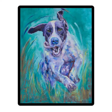 Grace In Motion  Framed Ceramic Tile 10” x 8”
