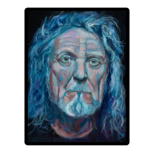 Robert Plant Framed Ceramic Tile 12” x 8”