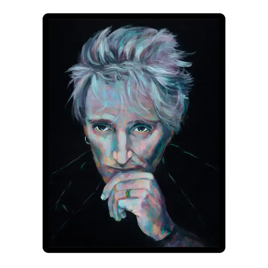 Rod Stewart Framed Ceramic Tile 12” x 8”
